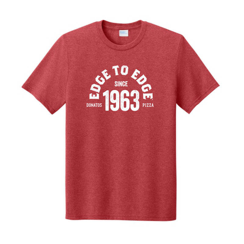 Port & Company Tri-Blend Tee - Vintage Edge to Edge - Red